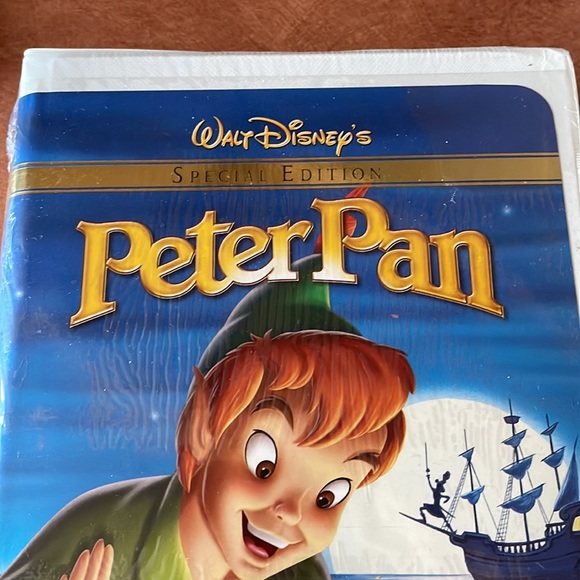 Peter Pan VHS Peter Pan Walt Disney Special Edition New Factory Sealed Children - Picture 4 of 4